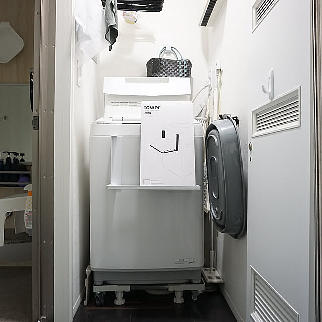 Bathroom,折りたたみ棚,おすすめ商品,マグネット,towerシリーズ,1畳の脱衣所,ネット通販,田舎暮らし,暮らしを楽しむ,子供のいる暮らし,自由な暮らし,ゆるりと暮らす asの部屋