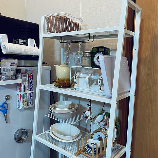 ワイングラスハンガー,ワイングラス,賃貸,ティーポット,ティーセット,エスプレッソカップ,IKEA,一人暮らし,DIY,雑貨,セリア,100均,Kitchen ass_____8の部屋