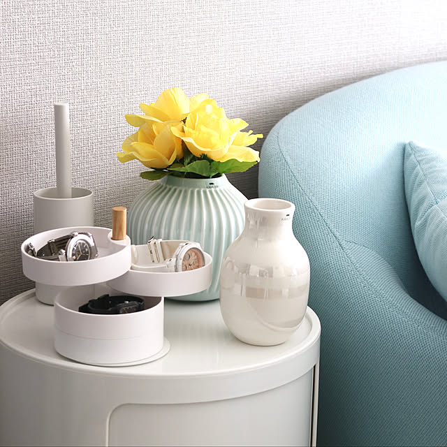 Lounge,ハンマースホイ,オマジオ,フラワーベース,KAHLER,無印良品,山崎実業 miyaの部屋