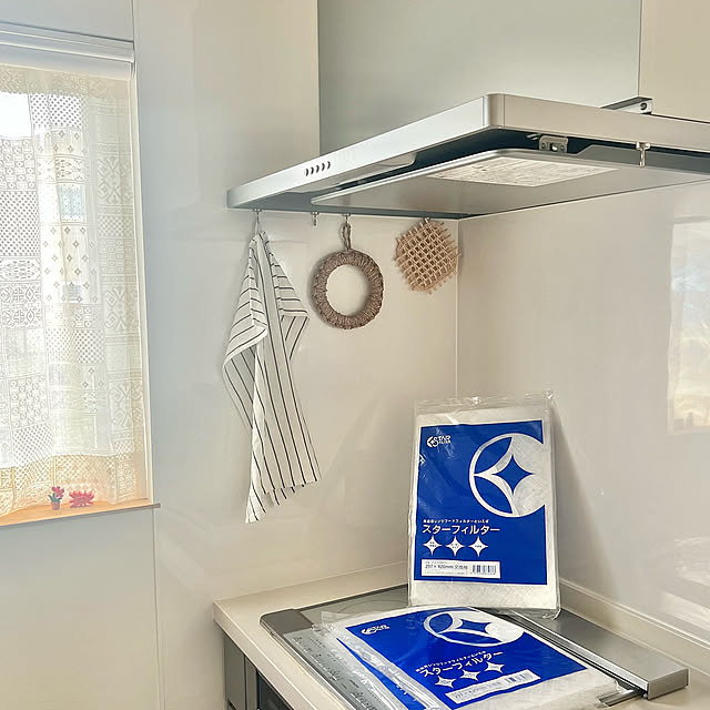 Kitchen,スターフィルター,換気扇フィルター,換気扇掃除,換気扇,楽天で買ったもの,キッチン,リクシル,LIXILキッチン,LIXIL emiliの部屋