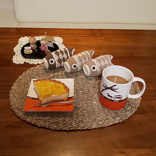 Lounge,こどもの日,わたしの休日のすごし方,ハンドメイド春,yumi.fちゃんの編みあみ,編み編みこいのぼり,Riley-mamaちゃんの作品,いいね！押し逃げばかりでごめんなさい。,タイムライン訪問が追いつかなくて,扇屋マンゴータルト,angelique ちゃんポーセラーツ yumiyumiの部屋