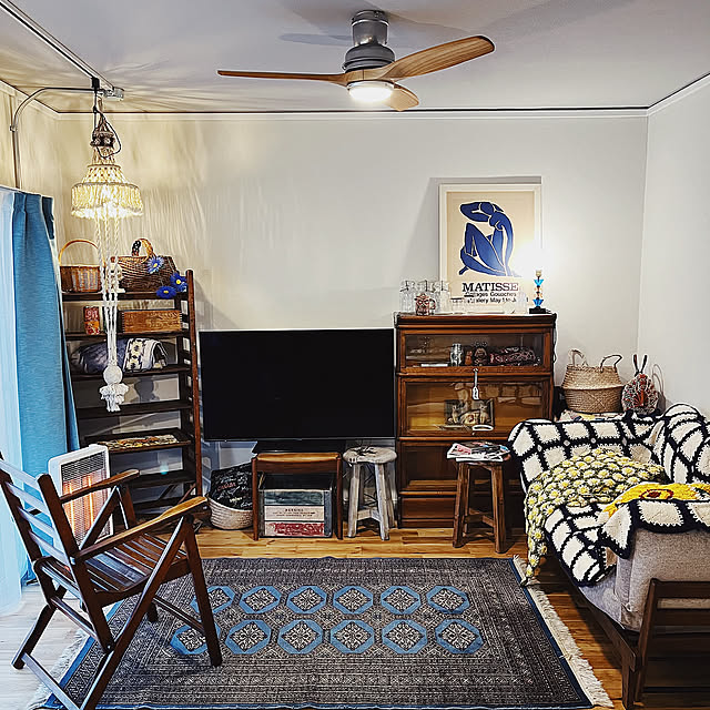 雑貨,IKEA,アンティーク,照明,レトロ,リノベーション,ソファ,Lounge tommycrの部屋