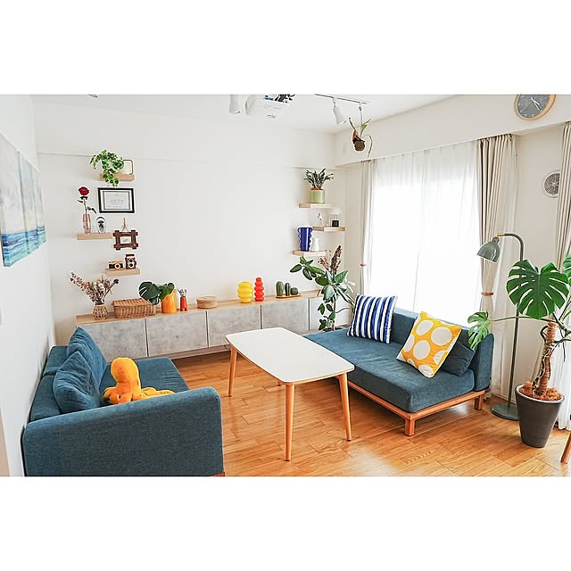 Lounge,IKEA,北欧,北欧インテリア,カラフルインテリア,春の模様替え misaki.tの部屋