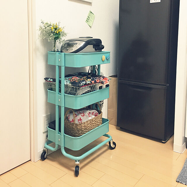 Kitchen,炊飯器,IKEA,フェイクグリーン Mikiの部屋
