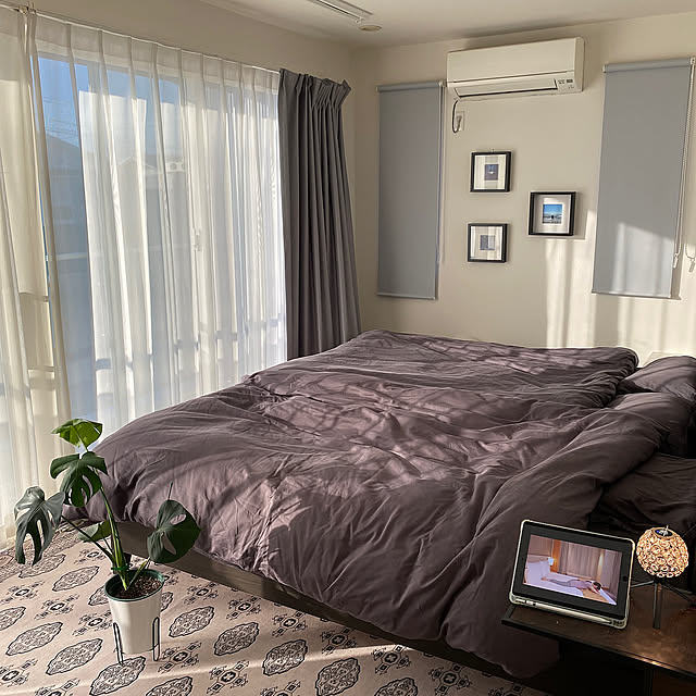 Bedroom,快眠,北欧,癒し,幸せな時間,心地よい暮らし taeの部屋