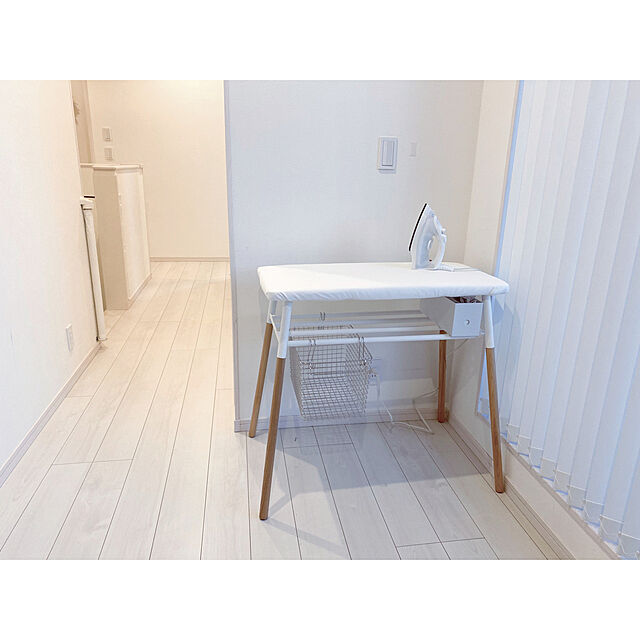 アイロンスペース,アイロン台,持たない暮らし,鎌倉,シンプルインテリア,minimalist,IG▶︎▶︎monochrome001,シンプルモダン monochrome01の部屋