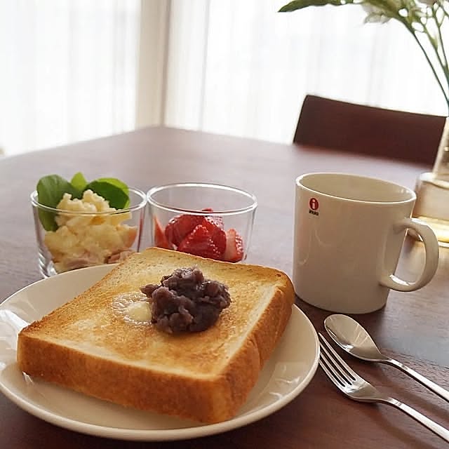 お気に入りの器,積水ハウス,イッタラ ティーマ,イッタラ,ボデガ,ボデガグラス,朝食 usan.22の部屋