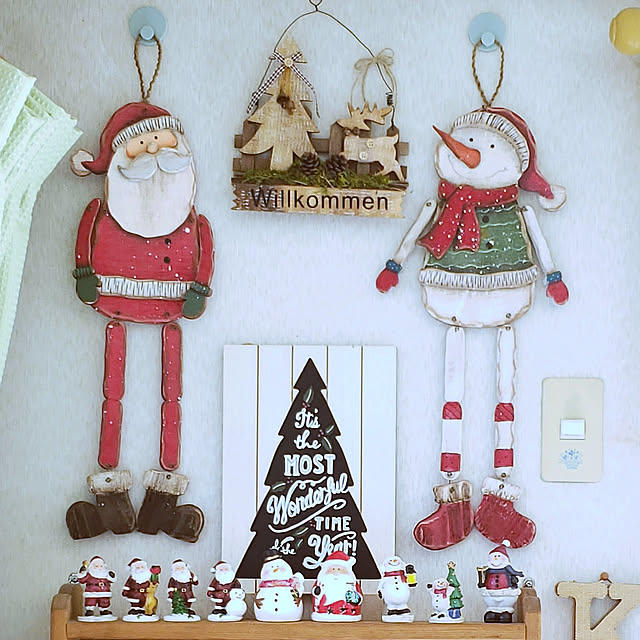 On Walls,クリスマス,壁,ウォールデコレーション,コマンドフック,暮らしを楽しむ,壁紙用フック,いぬと暮らす,ワンコは家族♡,ごちゃごちゃやっほ〜〜い❣️同盟,『RCカントリー倶楽部☆』,グラスジェムコーン部,ブヒハ同盟,オキナワスズメウリ部,アメリカンカントリーが好き,りんご雑貨が好き,カフェ雑貨が好き,アメリカン雑貨が好き,クリスマス雑貨,カントリー,アメリカン,アメリカンカントリー nanaの部屋