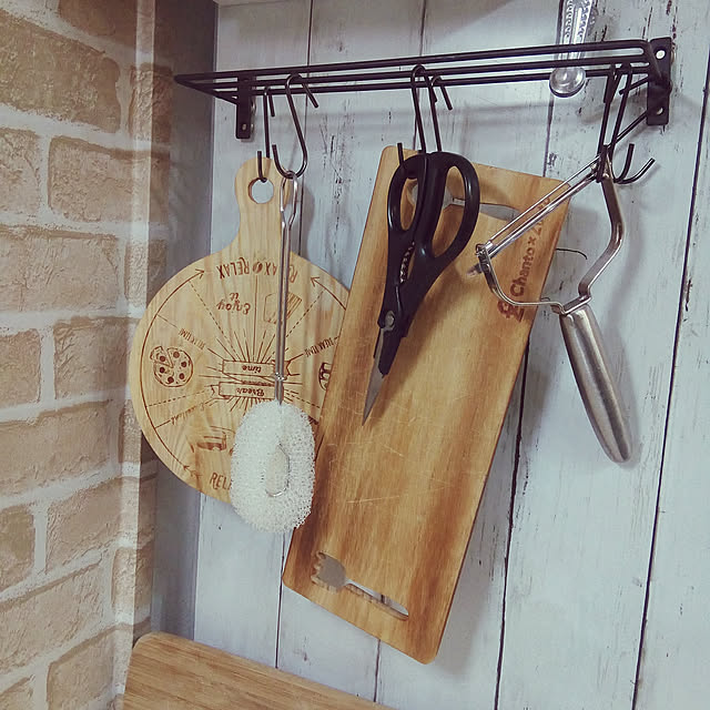 Kitchen,3階建て,2階キッチン,無印良品,無印良品週間,柄付きスポンジ,水筒洗い,セリア,アイアンバー,強力磁石 konorikoの部屋