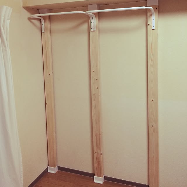 My Shelf,2×4材,MULIG,IKEA,ディアウォール,DIY yumemirukotorisanの部屋