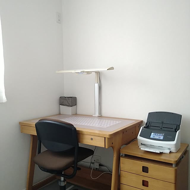 My Desk,ワークスペース,ScanSnap,書類整理,快適な暮らし,スキャナー,夏の暮らし準備2024,建売住宅,こどもと暮らす,すっきり暮らす,こども部屋 rumi_home169の部屋