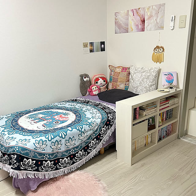 Bedroom,本棚,一人暮らし,ひとり暮らし,ワンルーム 8畳,ひとり暮らし ワンルーム T1029の部屋