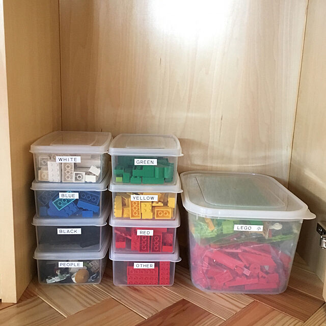My Shelf,ネームランド,おもちゃ収納,子供のいる暮らし,レゴ収納,レゴ ramの部屋