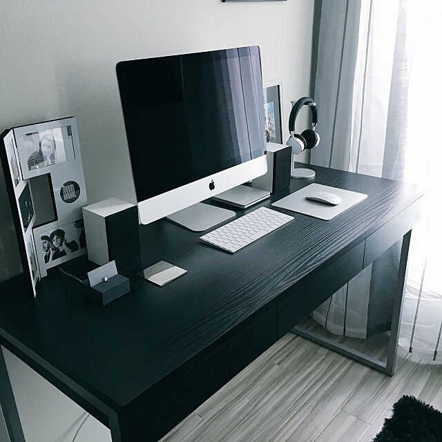 My Desk,Native Union,Satechi,Apple,北欧,モノトーン MNMLの部屋