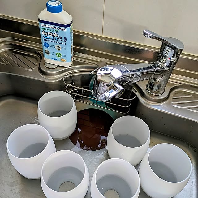 Kitchen,大掃除,オーデリック,照明,シャンデリア,流し排水用ピタッと,セスキ炭酸ソーダ,SANEI,コメントお気遣いなく♡,カネヨ Renの部屋