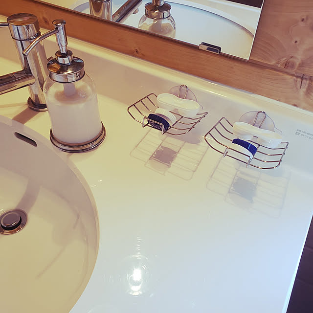 Bathroom,習慣,セリア,IKEA,BESSの家,コンタクトケース置き yuriyanの部屋