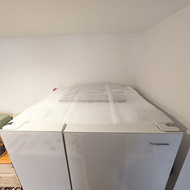 冷蔵庫,冷蔵庫の上,掃除,朝活,換気扇フィルター,フィルたん,パッと貼るだけふんわりフィルター,月初めルーティン,月イチリセット,予防掃除,節約 mi-saの部屋