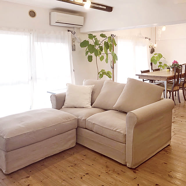 Lounge,IKEA,ソファ,ナチュラル harpaの部屋
