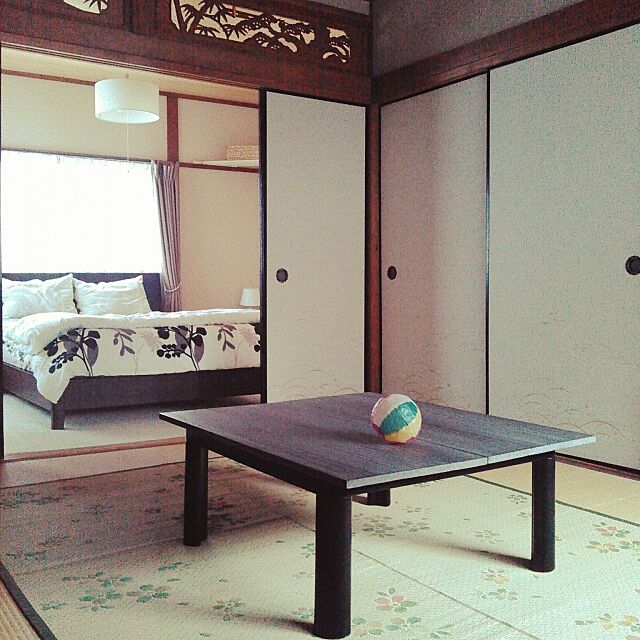 Bedroom,日本家屋,築40年以上,昭和レトロ,昭和,和風,和雑貨,天板,DIY amelliaの部屋