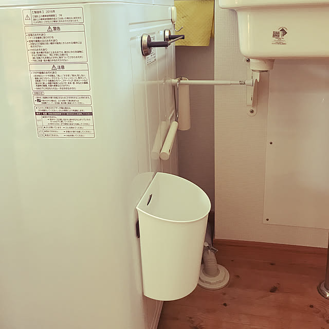 Bathroom,お掃除しやすく,ゴミ箱,セリア,いいね♡ﾌｫﾛｰありがとうございます♡ a-minの部屋