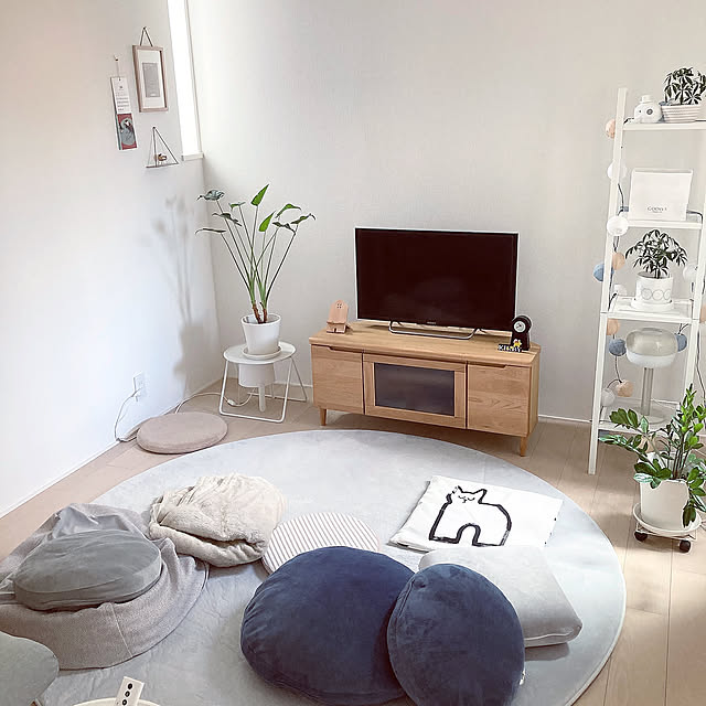 Lounge,ニトリ,モダンデコ,インテリア,暮らしを楽しむ,イベント参加,IKEA,北欧,癒し,北欧インテリア,観葉植物のある暮らし suna_kitsuneの部屋