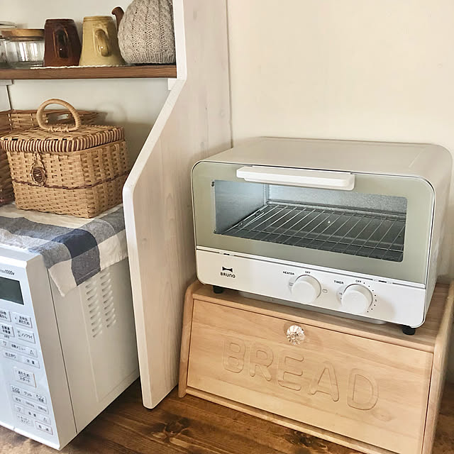 いつもありがとうございます☺︎,RoomClipショッピング,ウェルカムクーポンキャンペーン,ウェルカムクーポン,迷走系インテリア,ぶらりん同好会,コメントお気遣いなく^ ^,白と茶色が好き,Kitchen,ニトリのBreadケース shushumamaの部屋