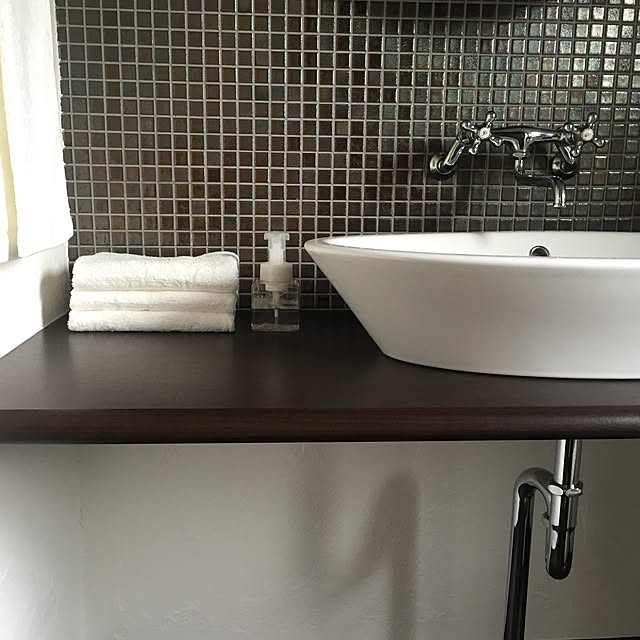 Bathroom,トゥシェ,サンプリング,タオル収納,タオル romimushiの部屋