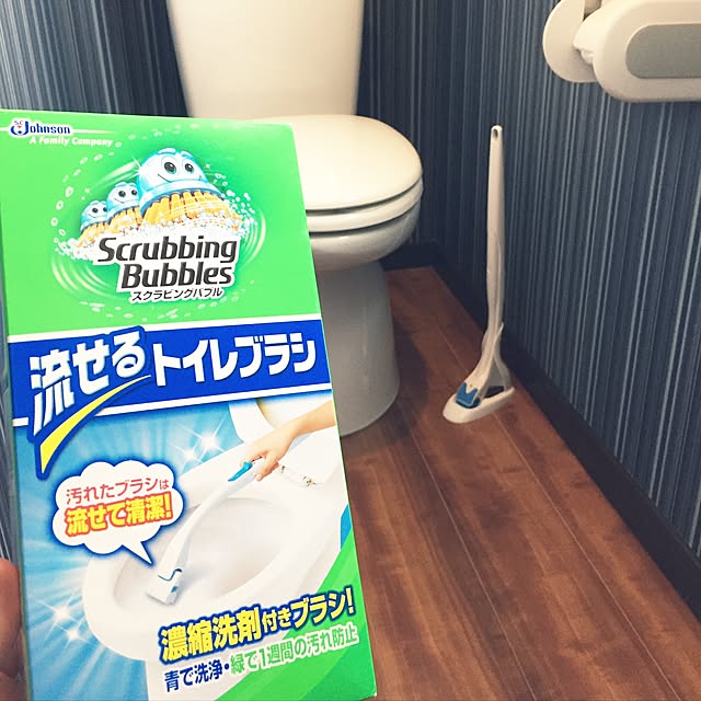 Bathroom,抗菌,除菌,使い捨てブラシ,衛生的,流せるトイレブラシ,トイレブラシ,いいね！ありがとうございます♪,いいね！押し逃げごめんなさい！,丁寧な暮らし,いいね！ありがとうございます◡̈♥︎,スッキリ暮らす,スッキリ,働くママ,フォローすごく嬉しいです♡,狭小住宅,マイホーム ___a.r.r.y___の部屋