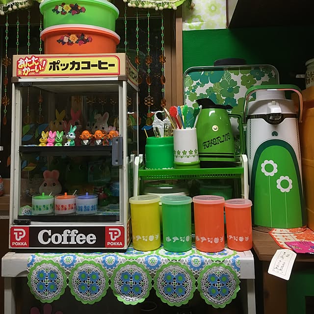 懐かしくて新しい!レトロポップなキッチンを彩る雑貨たち | RoomClip