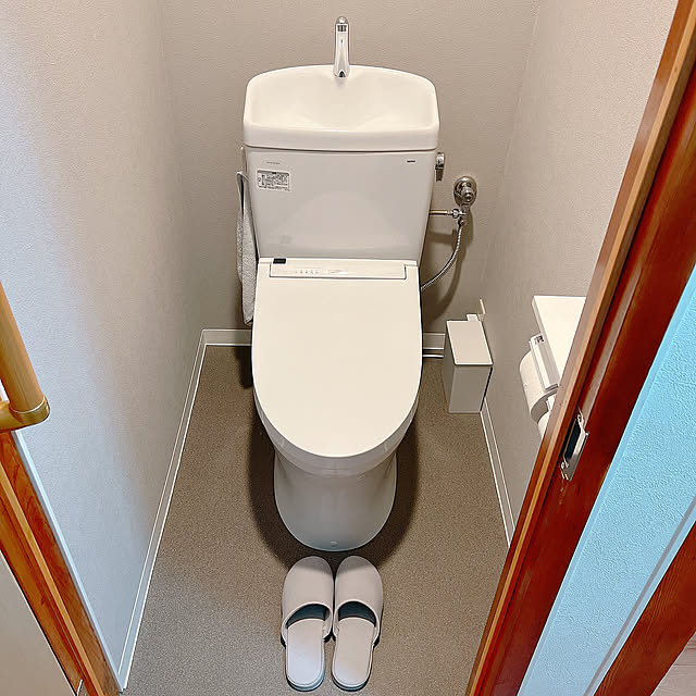 Bathroom,シンプルが好き,シンプルモダン,シンプルな暮らし,シンプルインテリア,シンプル,グレーインテリア,無印良品,ニトリ,リフォーム,築古物件,築古,築古でも諦めない,築古一戸建,築古マイホーム KooPooの部屋