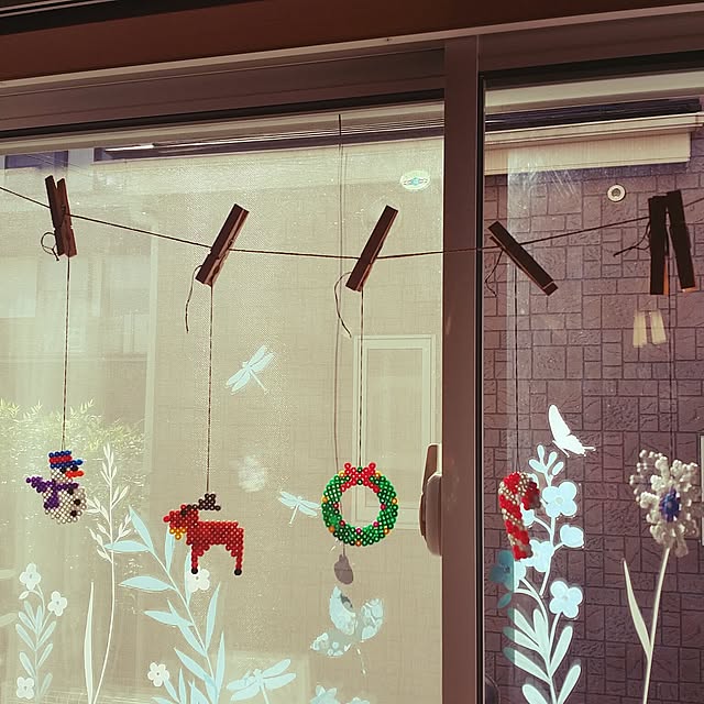 Lounge,ハマビーズ,アイロンビーズ,クリスマス,こどもと一緒に chiの部屋