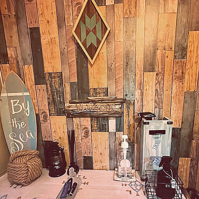 Entrance,手作りボード,玄関ディスプレイ,作家もの,男前もナチュラルも好き,いつもいいねやコメありがとうございます♡,RC京都支部,過去ピックから♥,コメントお気遣いなく♡ tomoの部屋