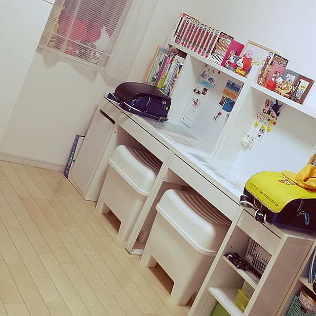 My Desk,子供部屋,学習机,ig→namiheeeey,IKEA namiheeeeyの部屋