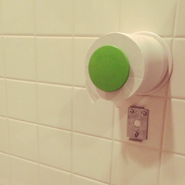 Bathroom,トイレットペーパーホルダー,IKEA blueの部屋