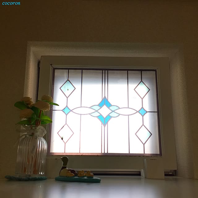 Bathroom,ステンドグラス風,ステンドグラス,salut!,サリュ cocoronの部屋