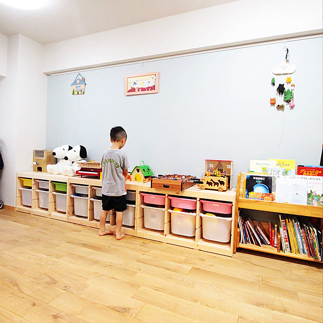 子ども部屋収納,マンションリノベ,マンションリノベーション,こどものいる暮らし,無垢フローリング,兄妹の子育て,兄妹の2人部屋,子ども部屋,Overview kuromameの部屋