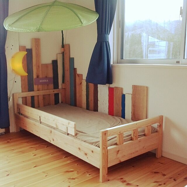 Bedroom,ナチュラル,アメリカン,ジャンク,IKEA,DIY,子供部屋,キッズスペース,手作り UGの部屋