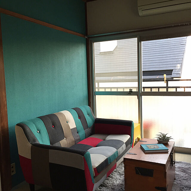 Overview,ソファー,アフター,和室,6畳,モダンデコ Manamiの部屋