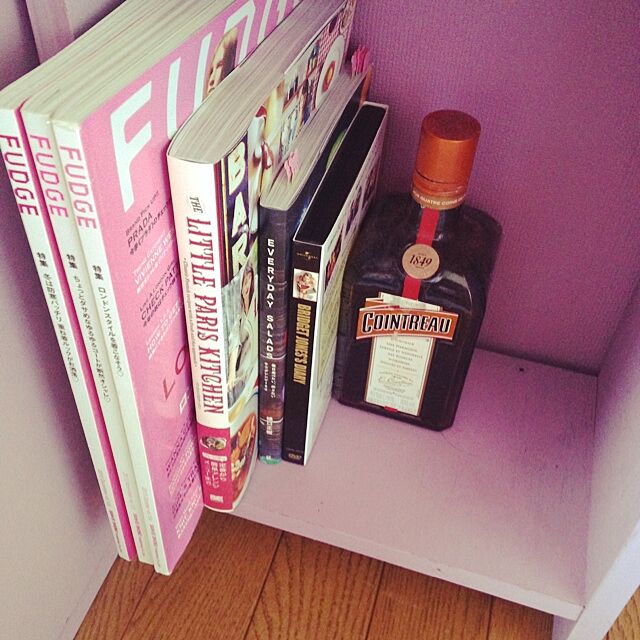 My Shelf,DIY,本棚,ブックエンド,パリ lamuの部屋