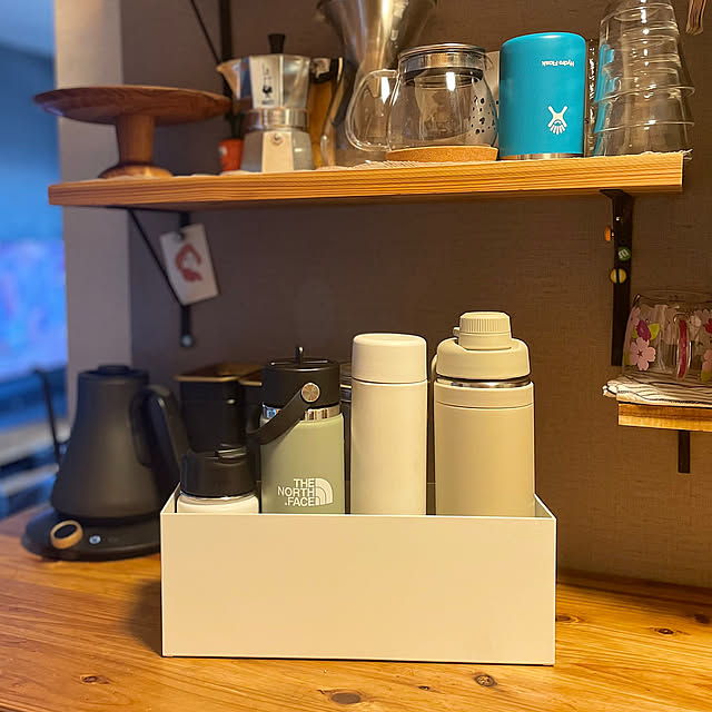 Kitchen,水筒置き場,水筒,節約,IKEA,2LDK,2人暮らし,賃貸でも諦めない!,すっきり暮らす,心地よい暮らし,セカンドライフ,『RCカントリー倶楽部☆』 akoの部屋