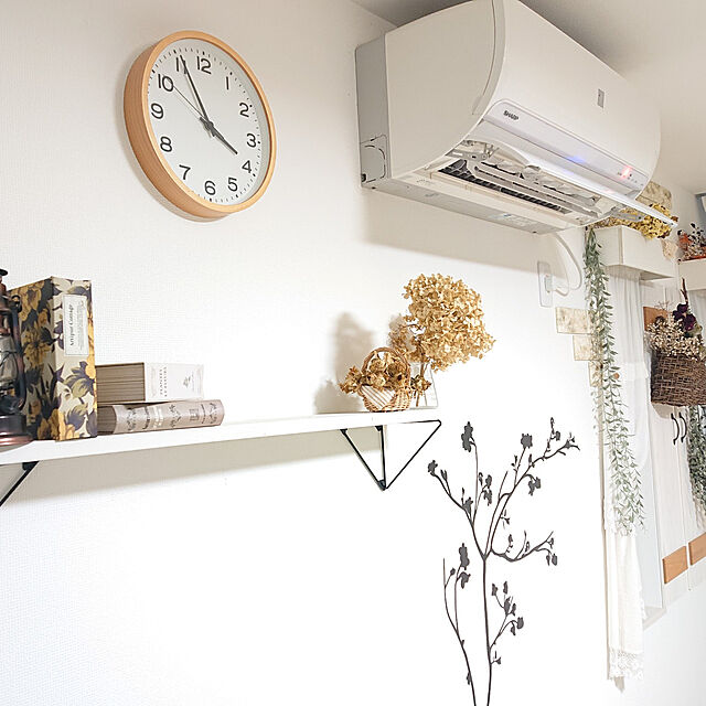 On Walls,掛け時計,無印良品,DIY,100均,ニトリ okuriの部屋