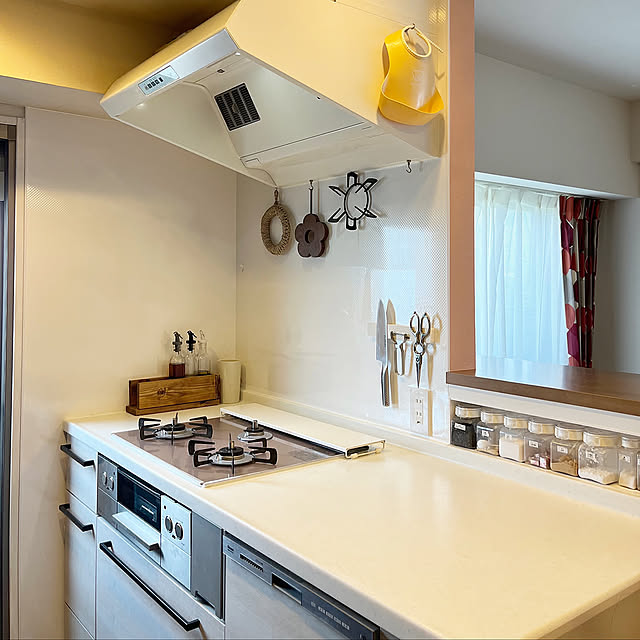 トクラスキッチン,フレッシュロック,ビヨルクポットマット,スパイスニッチ,マグネットツールバー,tower(タワー),ネオジムマグネットフック,片付けやすい,Kitchen troisの部屋