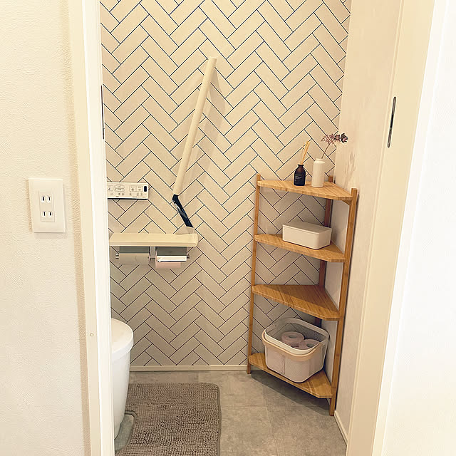 Bathroom,トイレのインテリア,Daiso,無印良品,IKEA,好きなインテリアブランド,100均 yuiの部屋