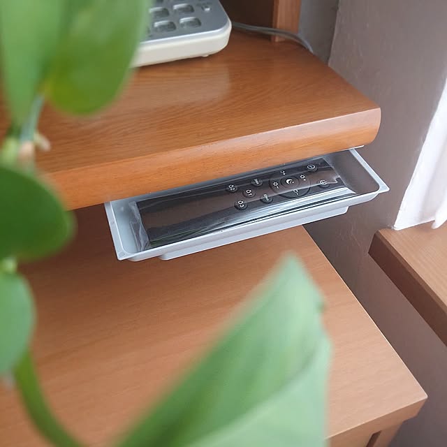 キッチンカウンター,イベント参加,100円均一,ポトス,観葉植物のある暮らし,引き出し式収納ケース,リモコン隠し,春のスタンプラリー参加中 Mi-koの部屋