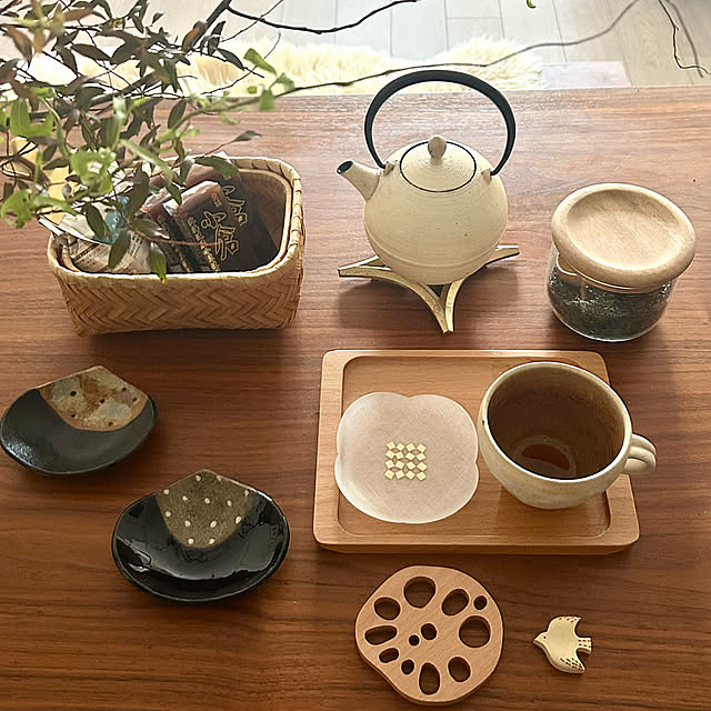 My Desk,枝もの,真鍮,南部鉄器,うつわのある暮らし,和食器,和テイストが好き,食器,おうち時間,futagami,KINTO kiki__husの部屋
