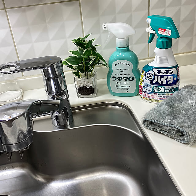 Kitchen,水回り掃除,暮らしの投稿,RoomClip運営チームの皆様に感謝♡,見てくださりありがとうございます◡̈⃝♡,マンション一階角部屋庭付き YuuKoの部屋