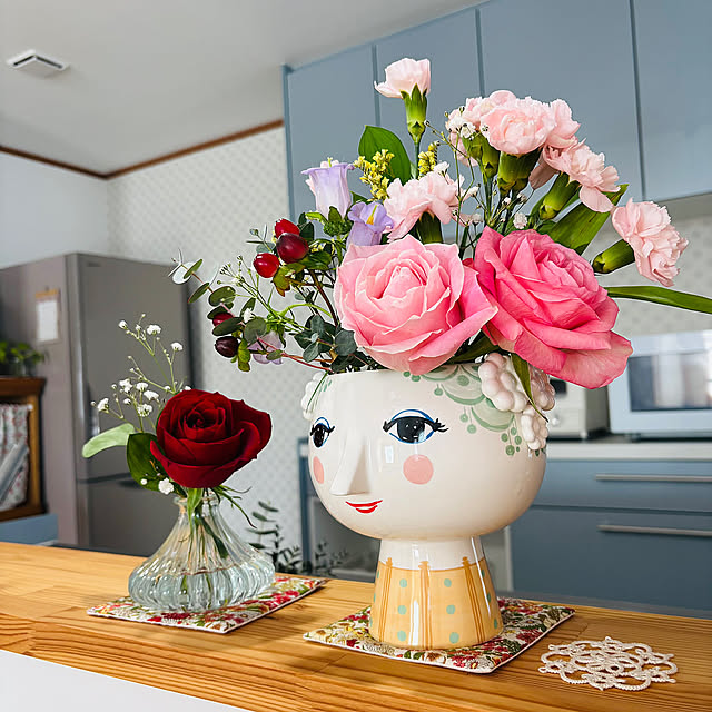 Overview,ビヨン・ヴィンブラッド,バラ,お気に入りアイテム,花,ディスプレイ,北欧,花瓶,癒し,北欧インテリア lalalaの部屋