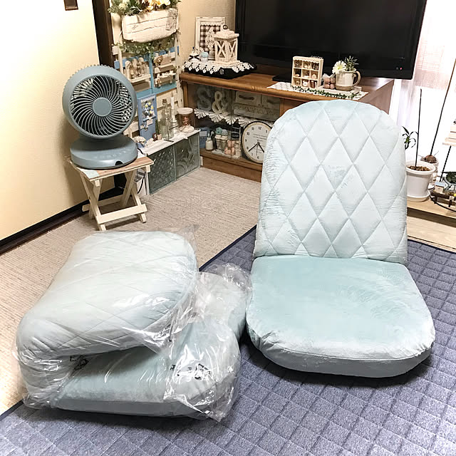 夏のスペシャルクーポン,RoomClipショッピング,コメントスルーで大丈夫です♡,ありがとうございます♪感謝♥,賃貸でも楽しく♪,RCでの出会いに感謝です♡,無言いいね。すみません(｡>д人),Lounge,セルタン,女性の部屋になじむ座椅子 watakoの部屋