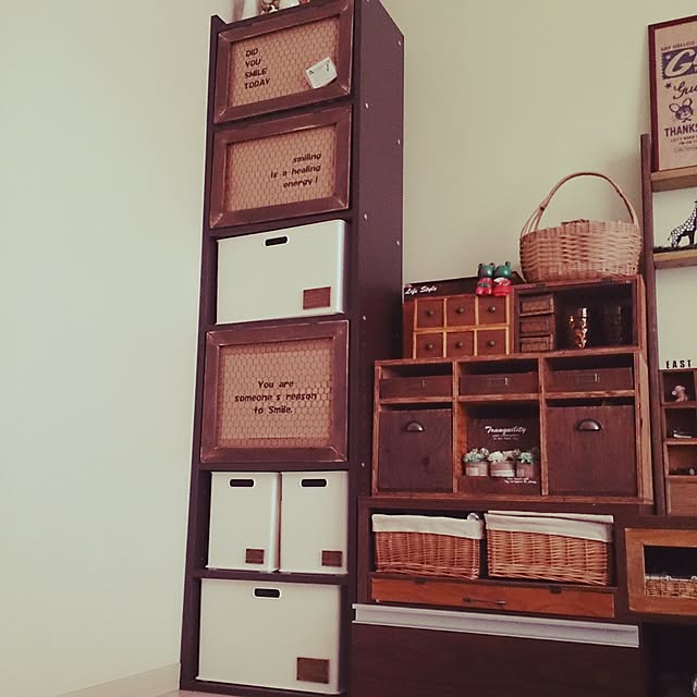 My Shelf,ニトリ,インボックス,カラーボックス,チキンネット,すのこ,ベニア板,クラフト紙,オイルステイン,段ボール,リメイク,アメブロやってます namiheiの部屋