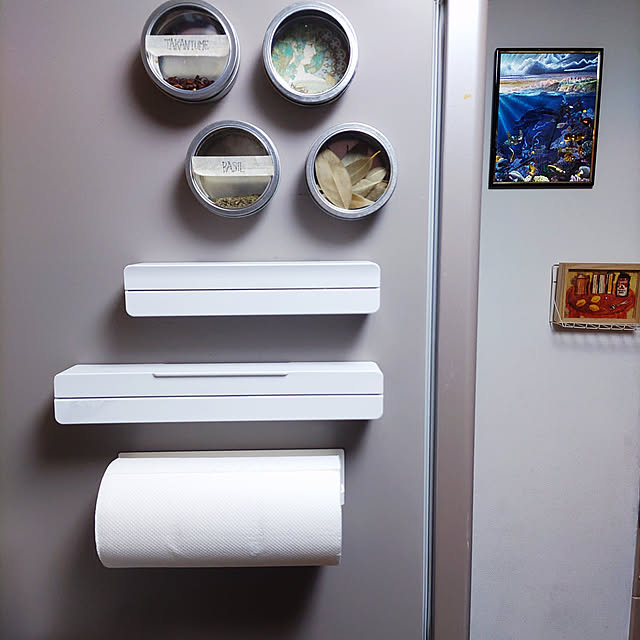 Kitchen,日用品,山崎実業ラップケース,山崎実業 キッチンペーパーホルダー,暮らしのプチストレス解消 nyankonecoの部屋